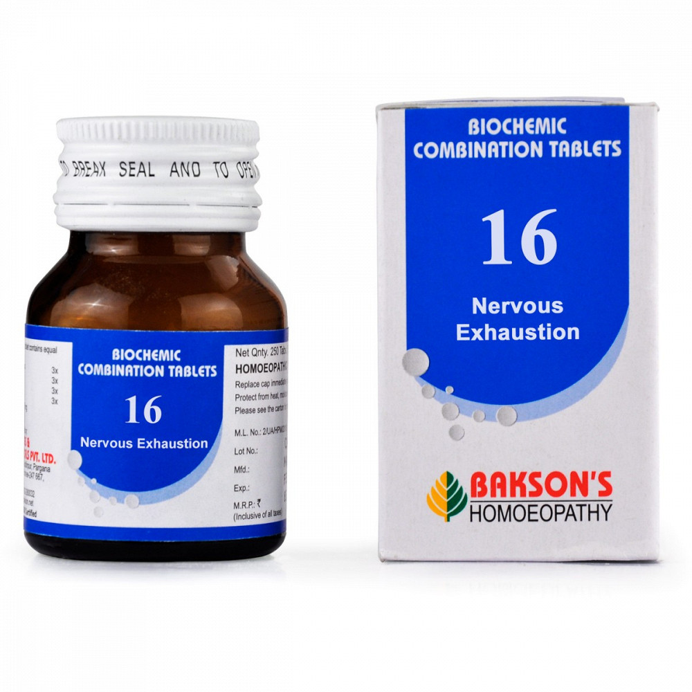Bakson Biochemic Combination 16 25g