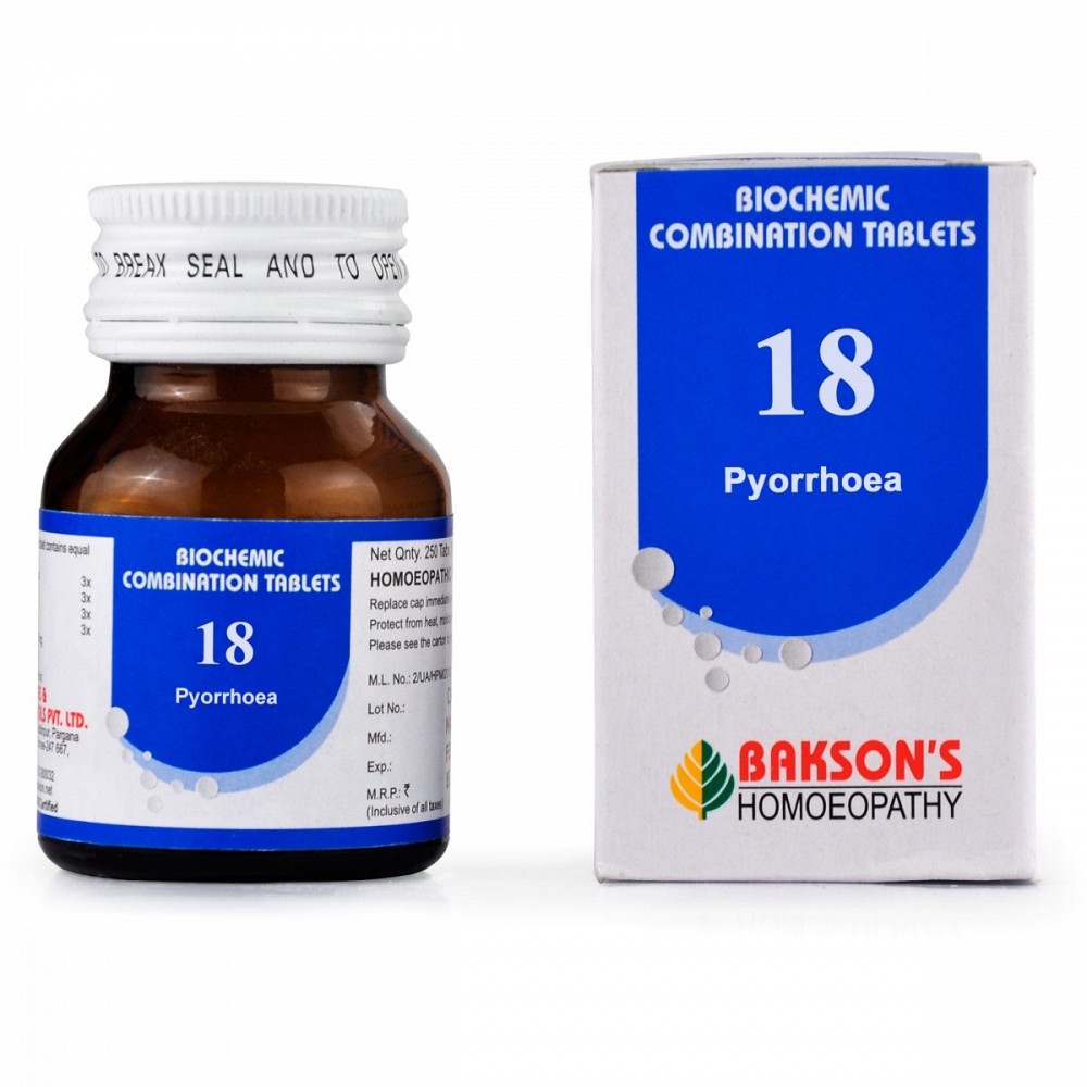 Bakson Biochemic Combination 18 25g