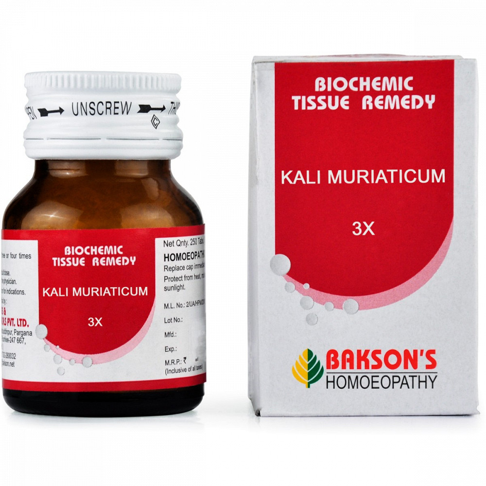 Bakson Kali Muriaticum 3X 25g