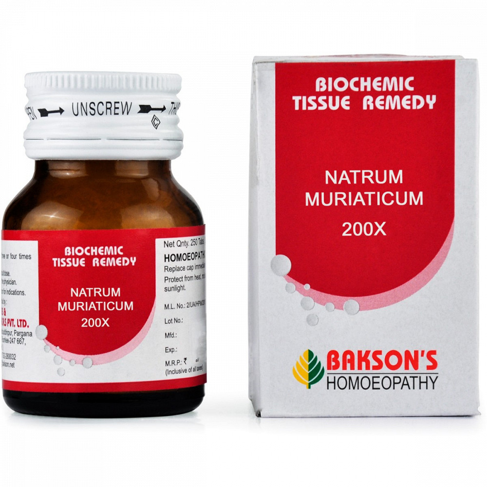 Bakson Natrum Muriaticum 200X 25g