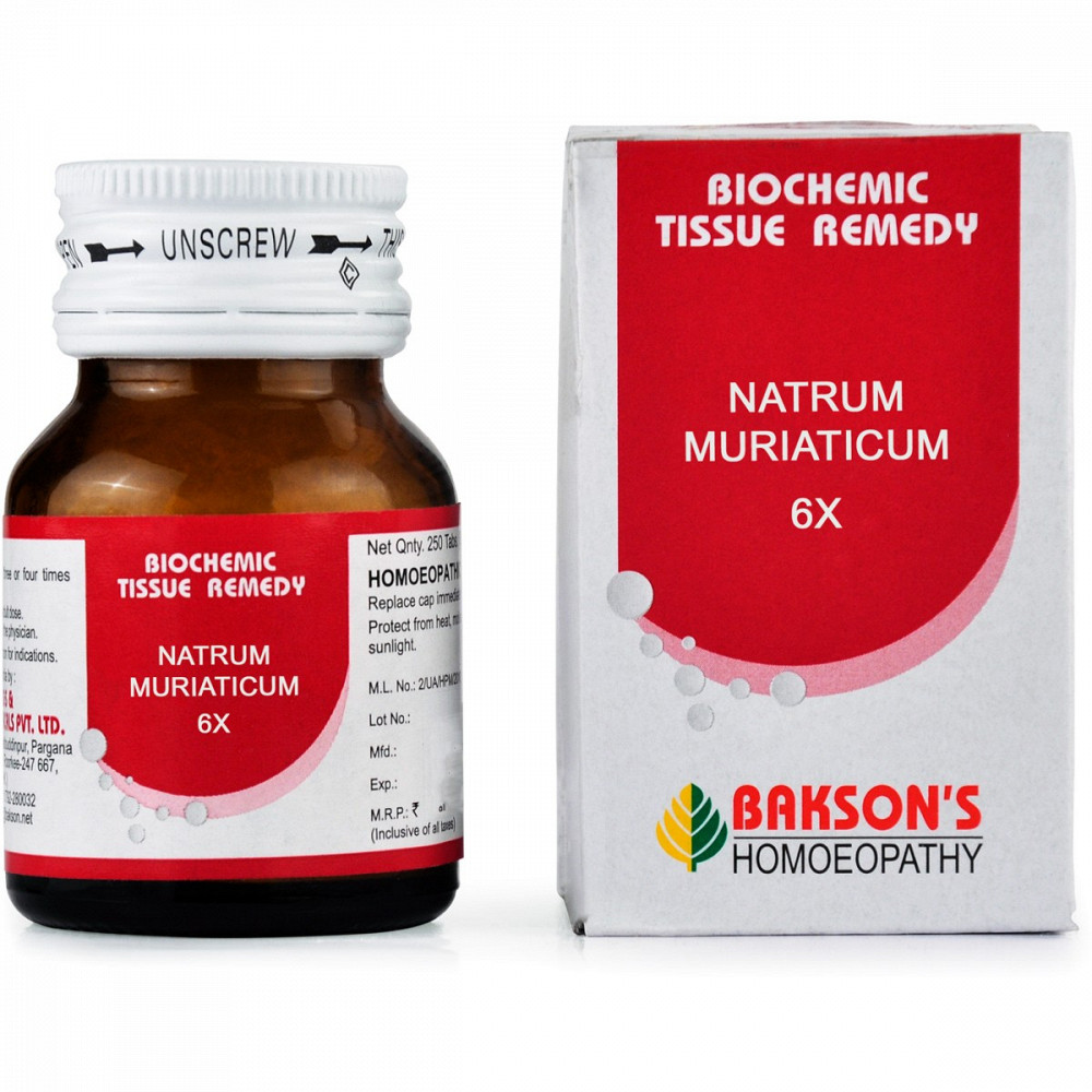 Bakson Natrum Muriaticum 6X 25g