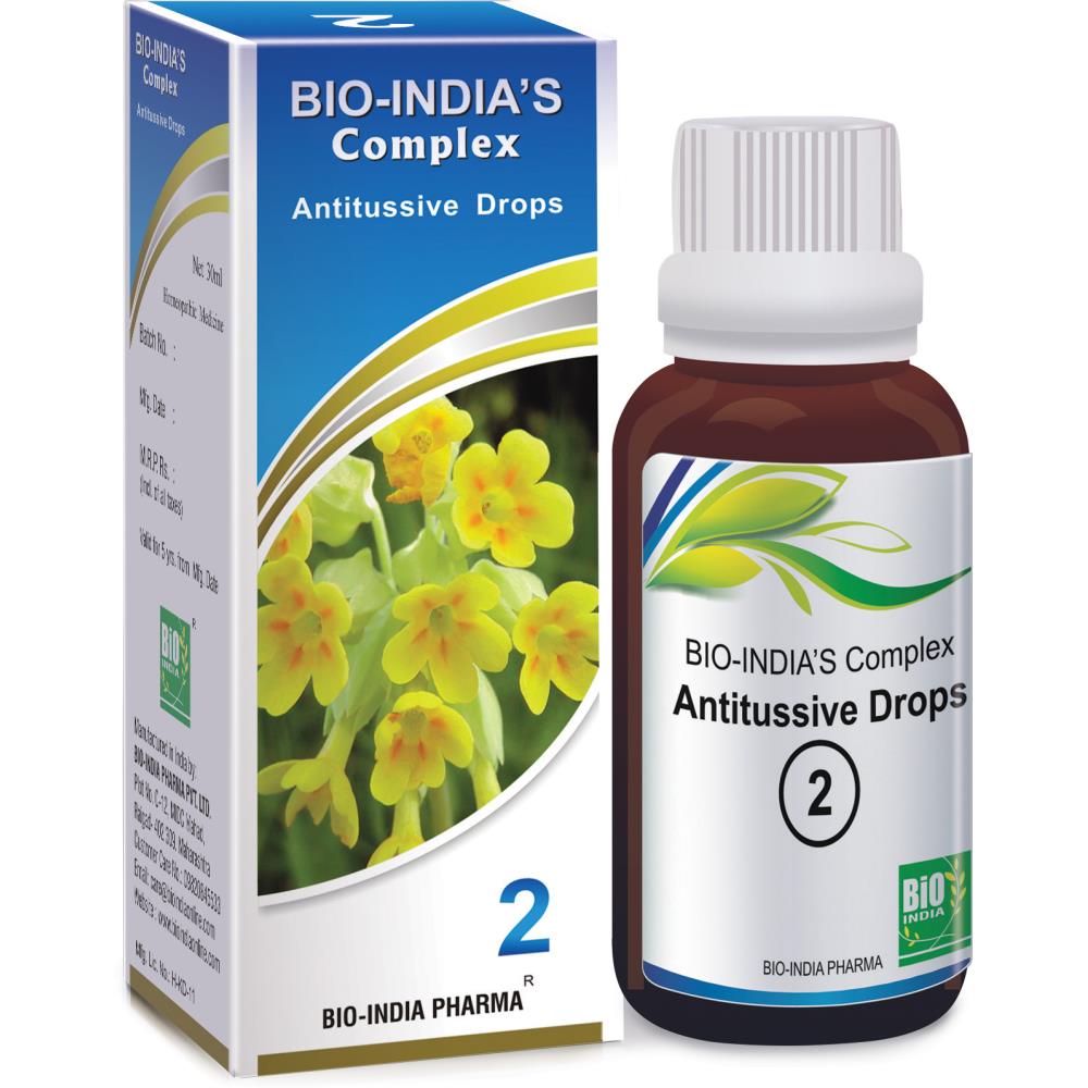 Bio India Antitussive Drops 30ml