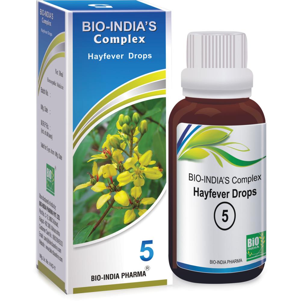 Bio India Hayfever Drops 30ml