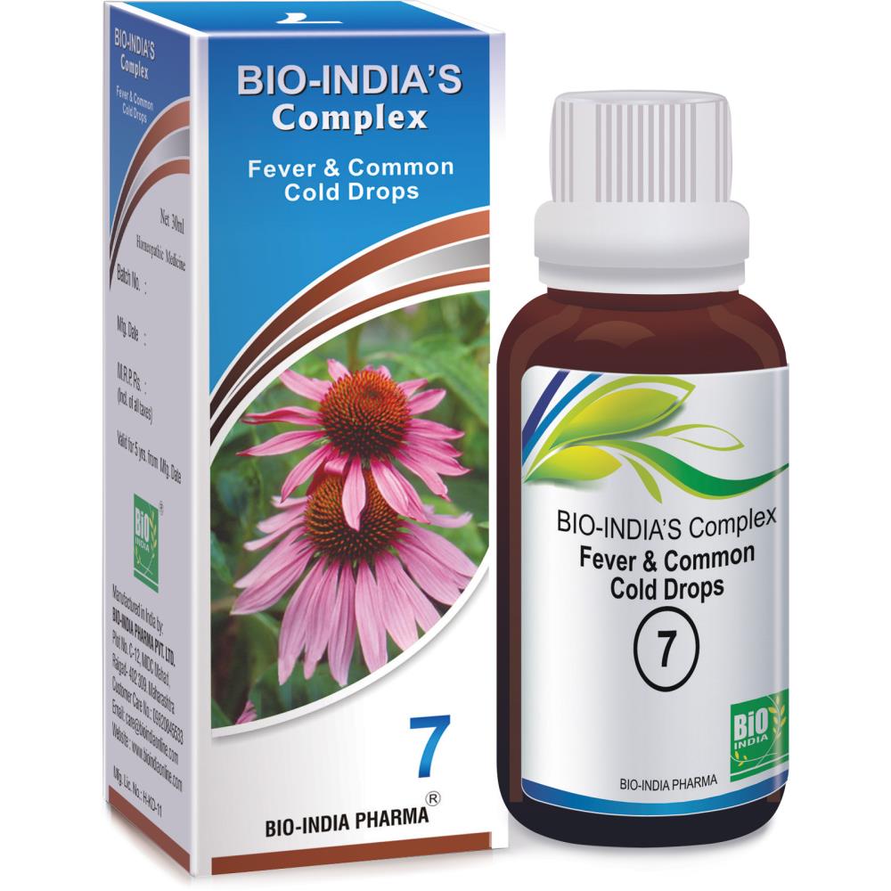 Bio India Fever & Common Cold Drops 30ml