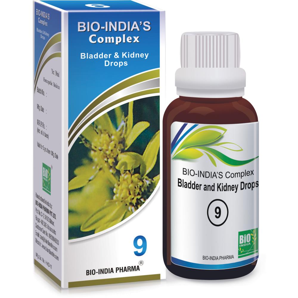 Bio India Bladder And Kidney Drops 30ml