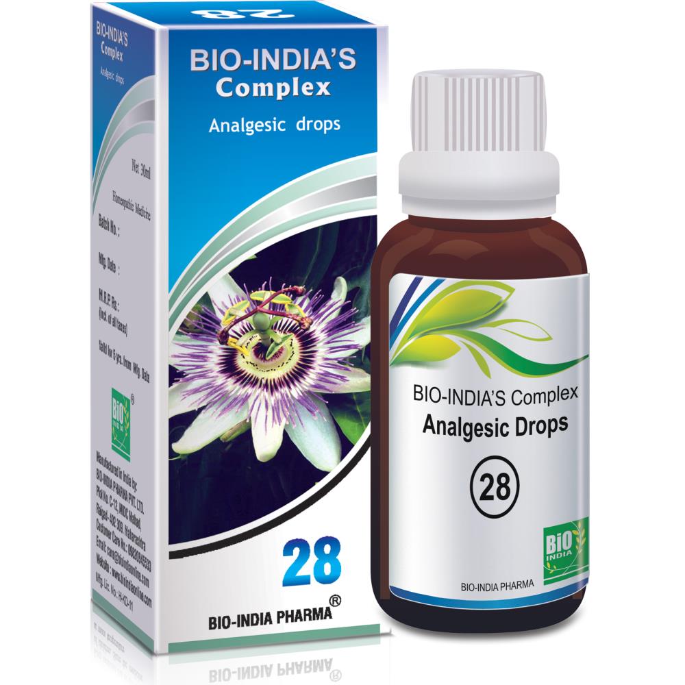 Bio India Analgesic Drops 30ml