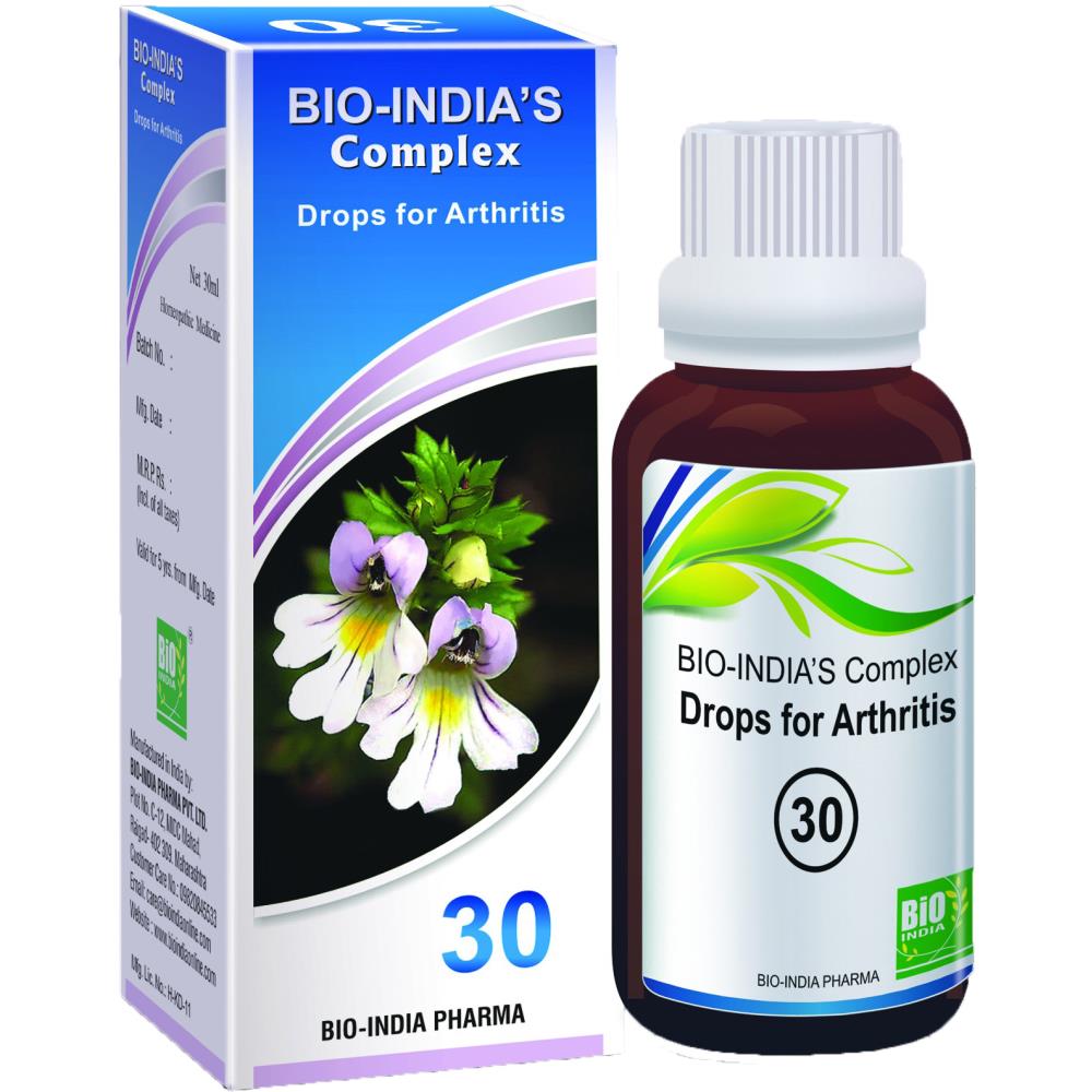 Bio India Arthritis Drops 30ml