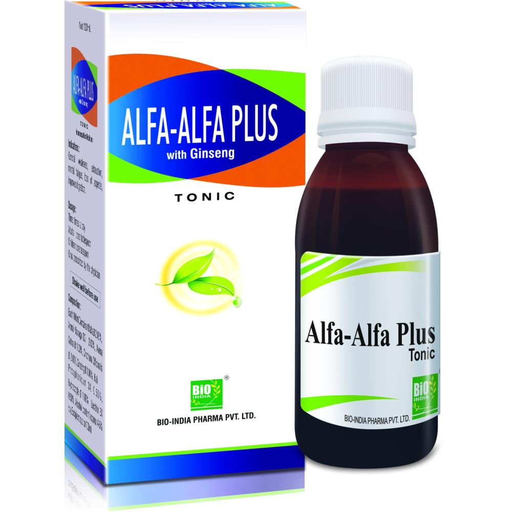 Bio India Alfa-Alfa Plus Tonic 120ml