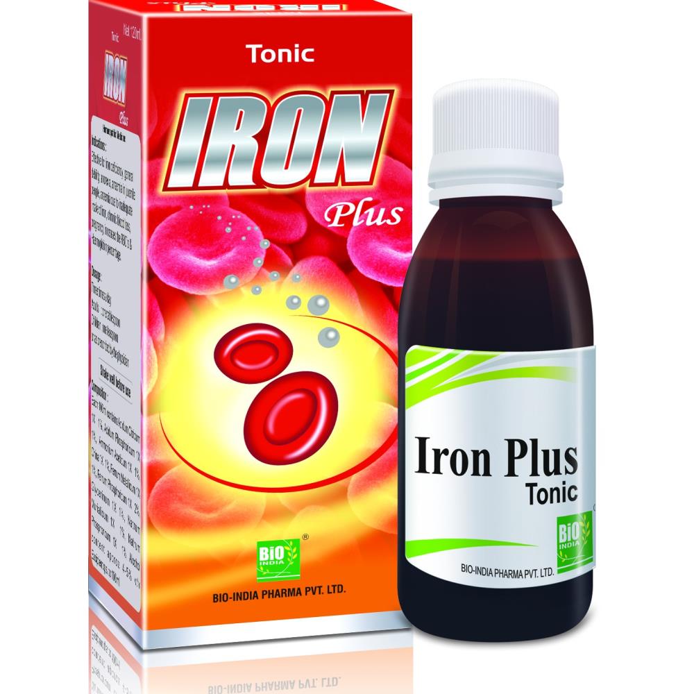 Bio India Iron Plus Tonic 120ml