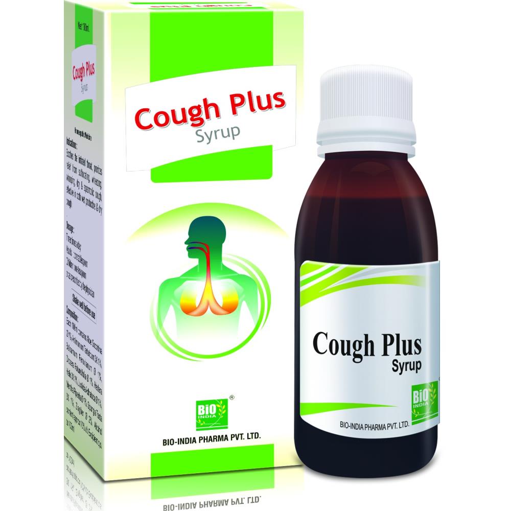 Bio India Cough Plus Syrup 500ml