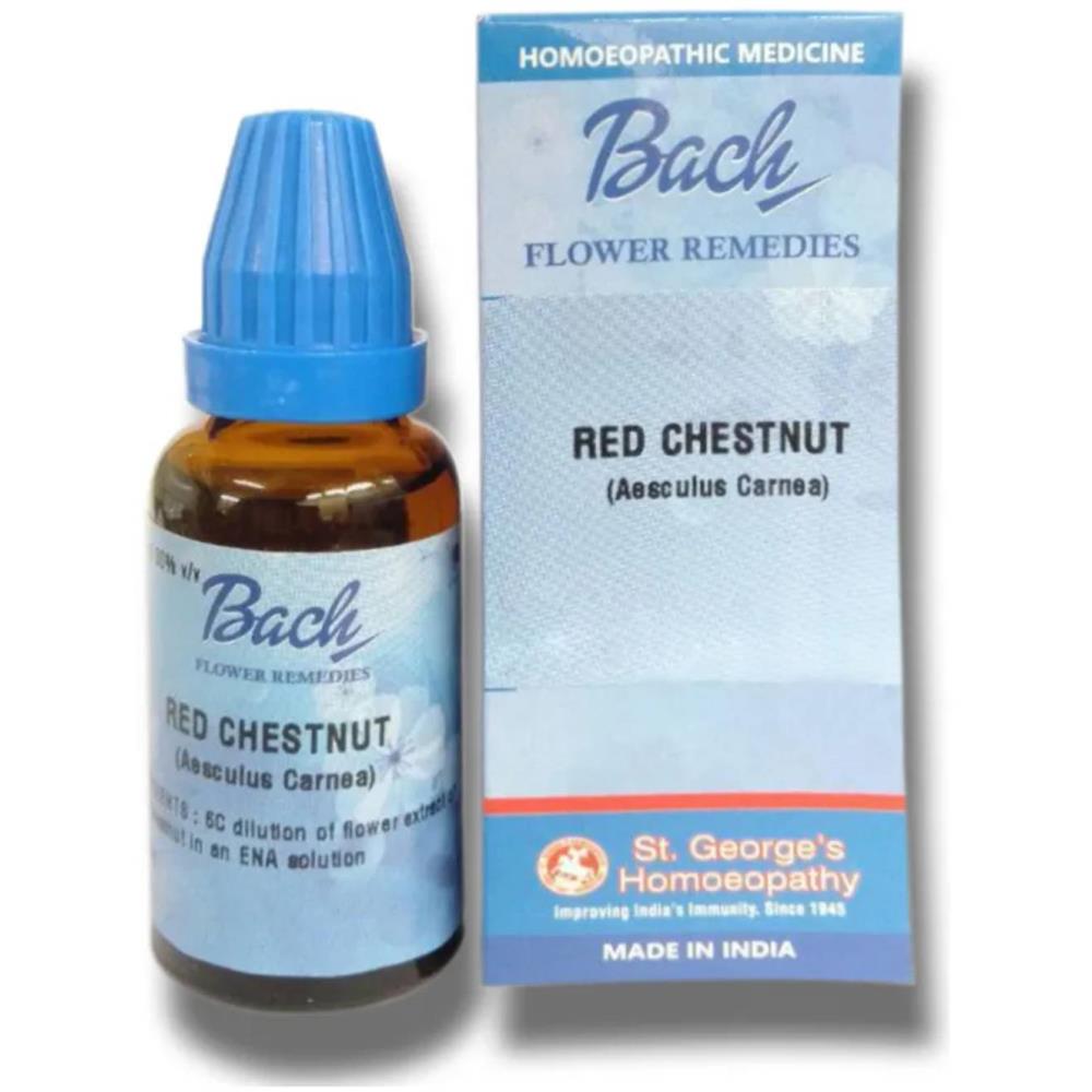 St. George Bach Flower Redchestnut 30ml