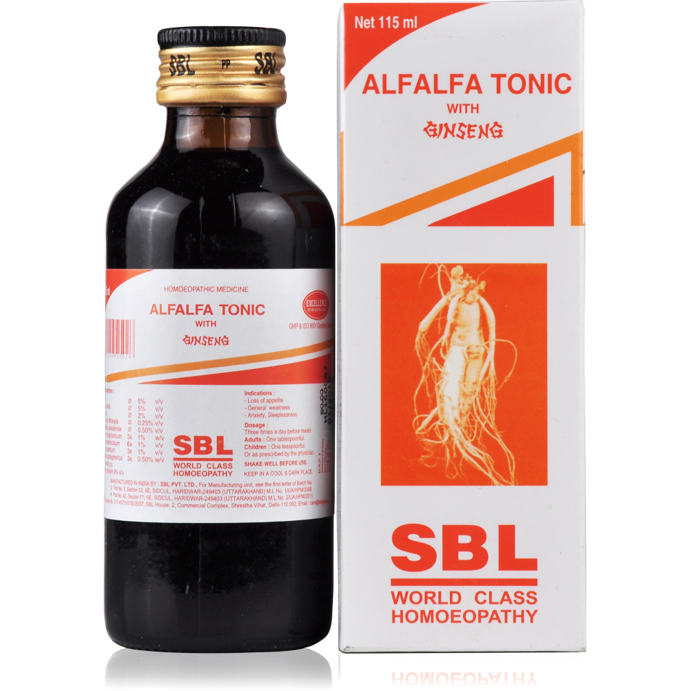 SBL Alfalfa Tonic 115ml SBL Alfalfa Tonic 115ml