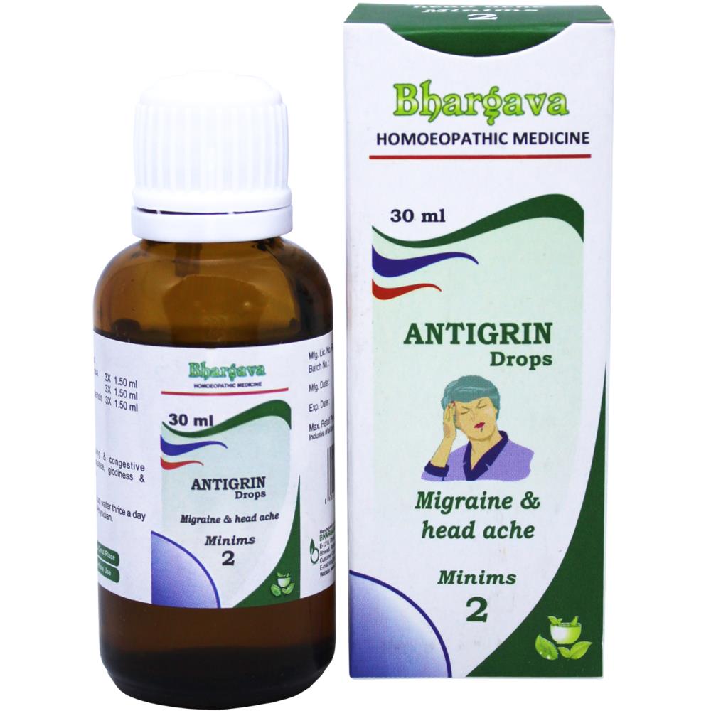Dr. Bhargava Antigrin DropsMinims 02 30ml
