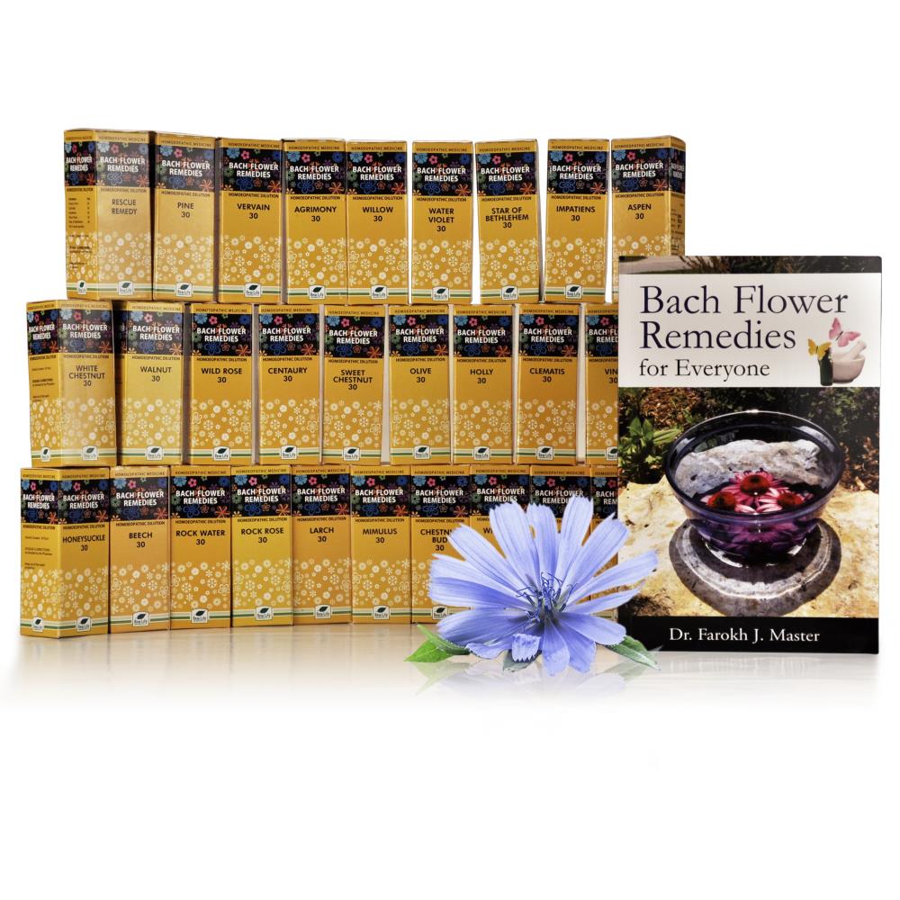 New Life Bach Flower Remedies Kit 30ml 1Set