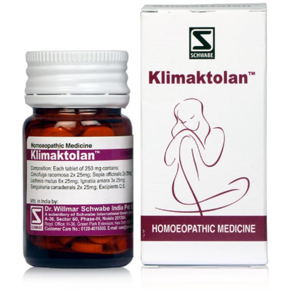 Willmar Schwabe India Klimaktolan Tablets 20g