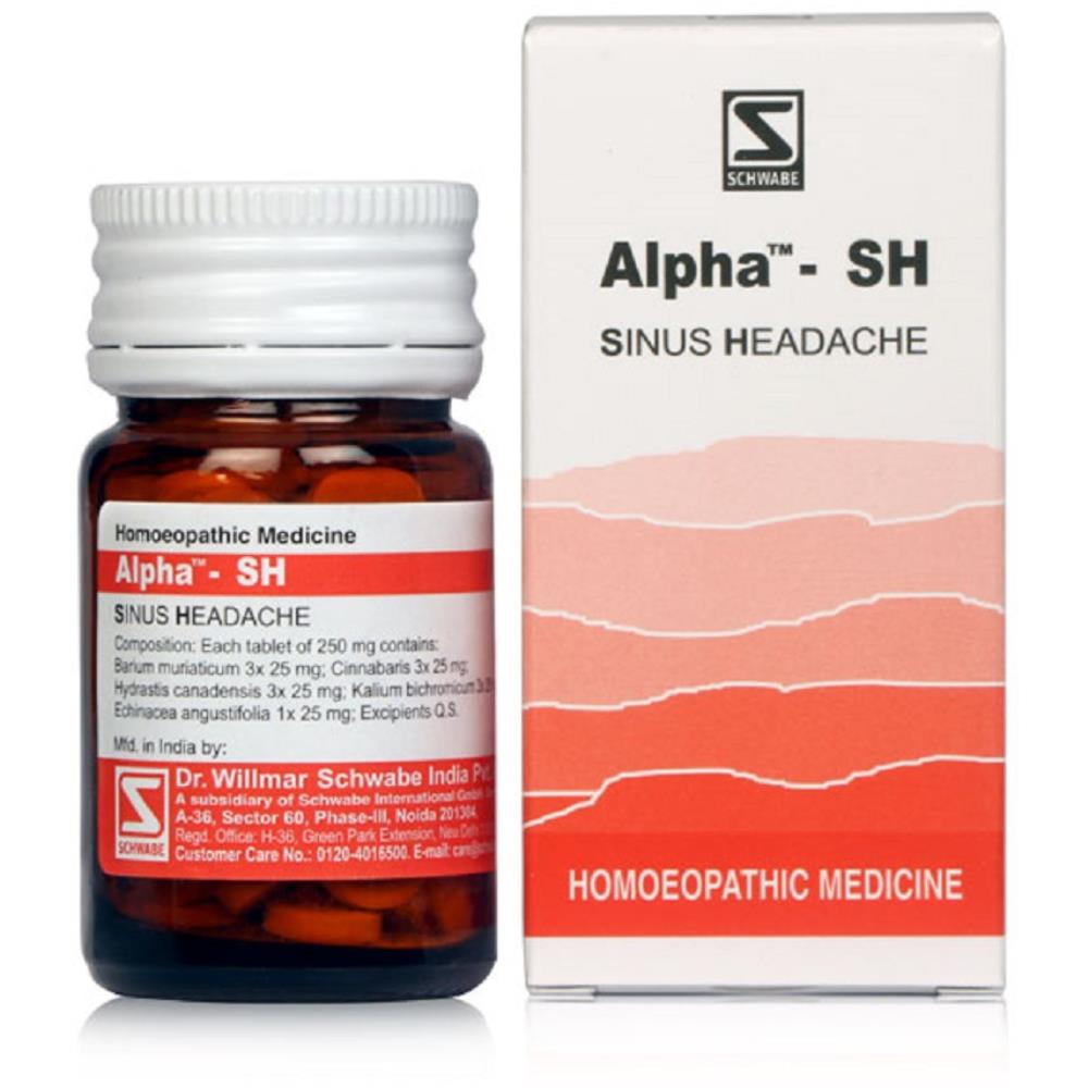 Willmar Schwabe India Alpha SH Sinus Headache 20g