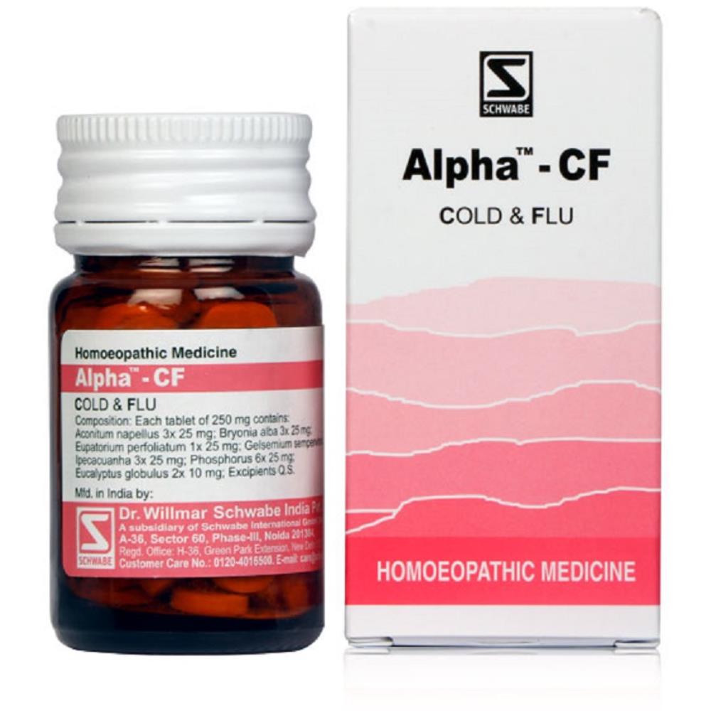 Willmar Schwabe India Alpha CF Cold And Flu 20g