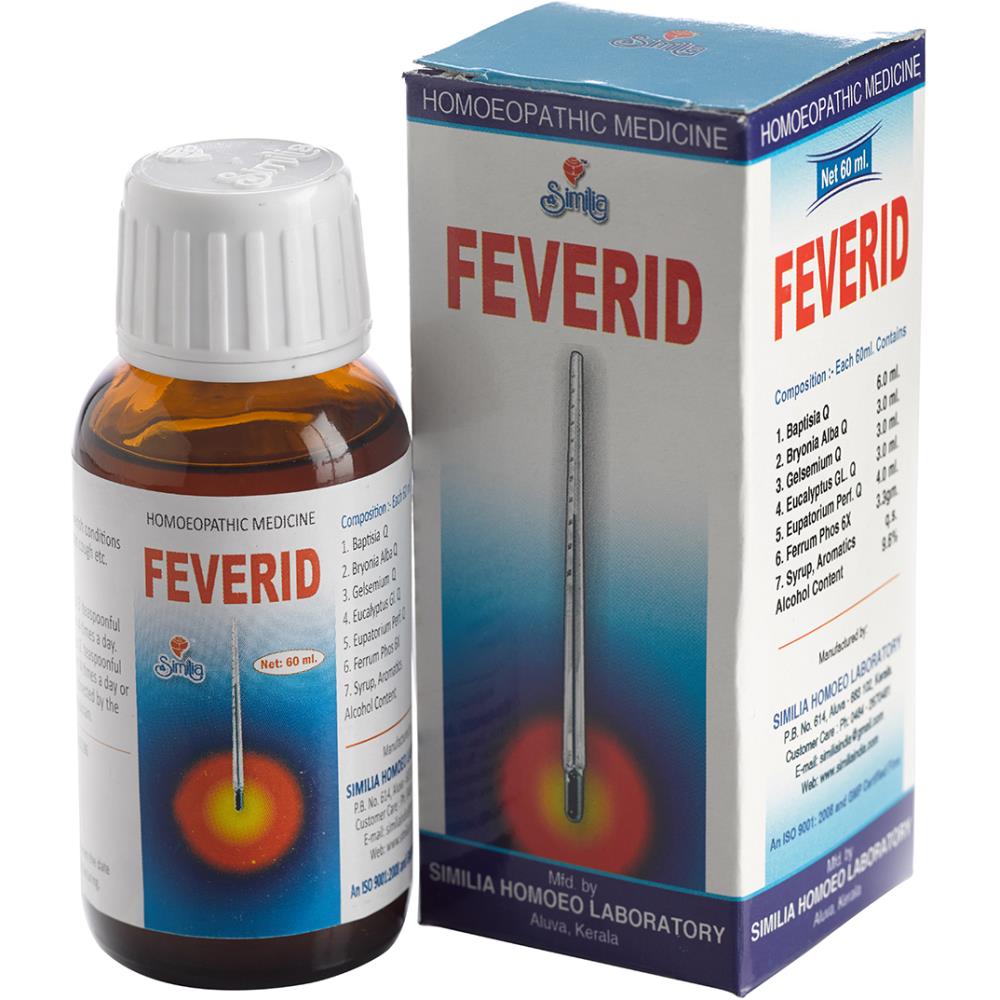 Similia India Feverid Syrup 60ml Similia India Feverid Syrup 60ml