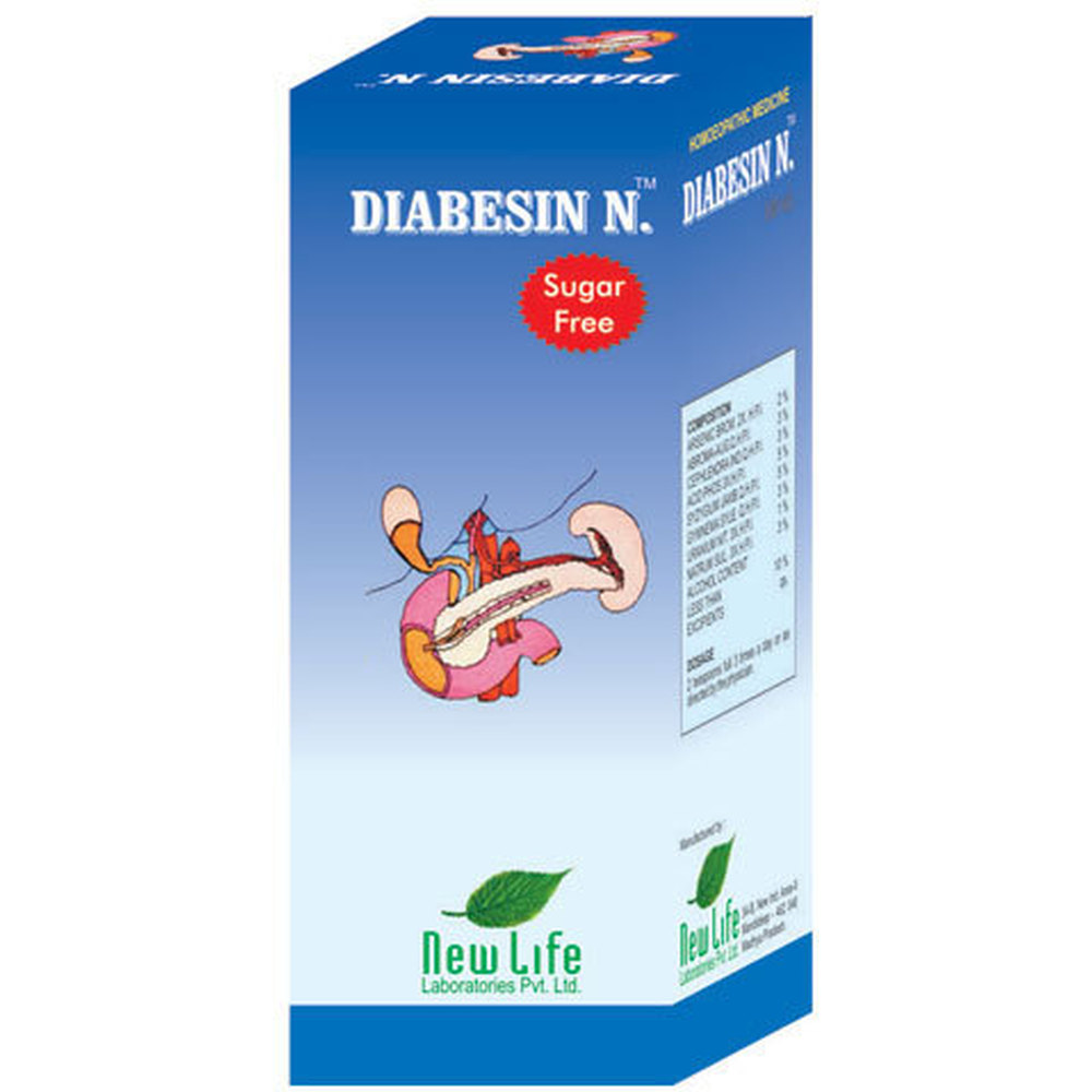 New Life Diabesin N Syrup Sugar Free 100ml