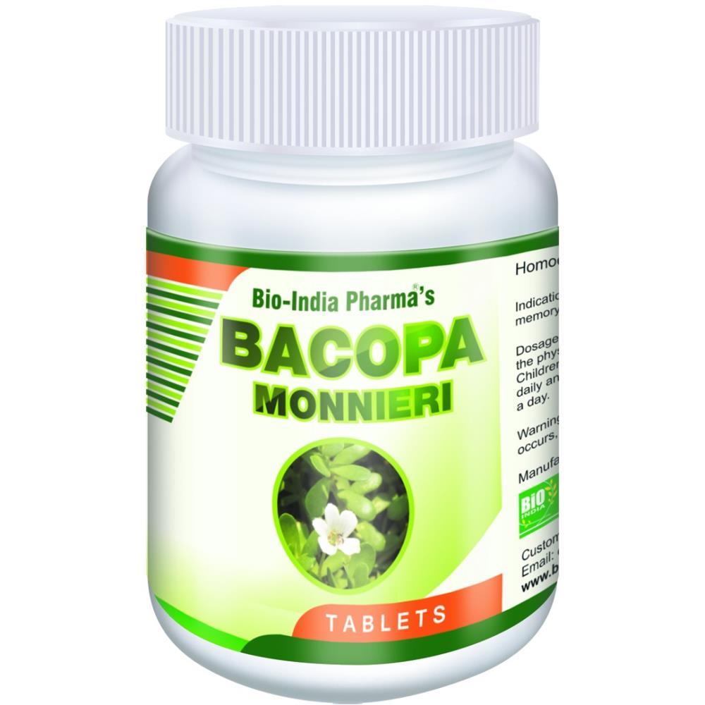 Bio India Bacopa Monnieri Tablet 20g