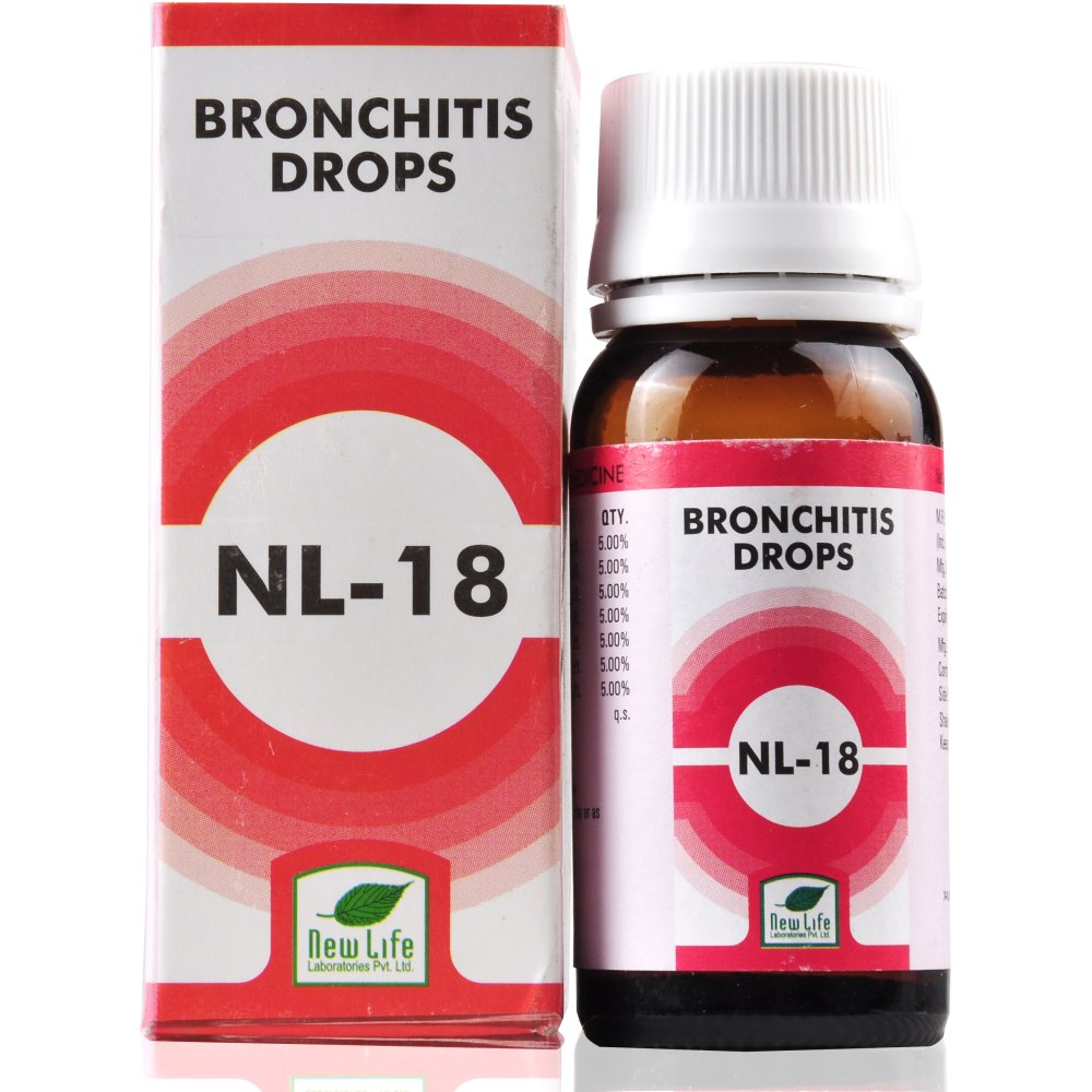 New Life NL-18 Bronchitis Drops 30ml