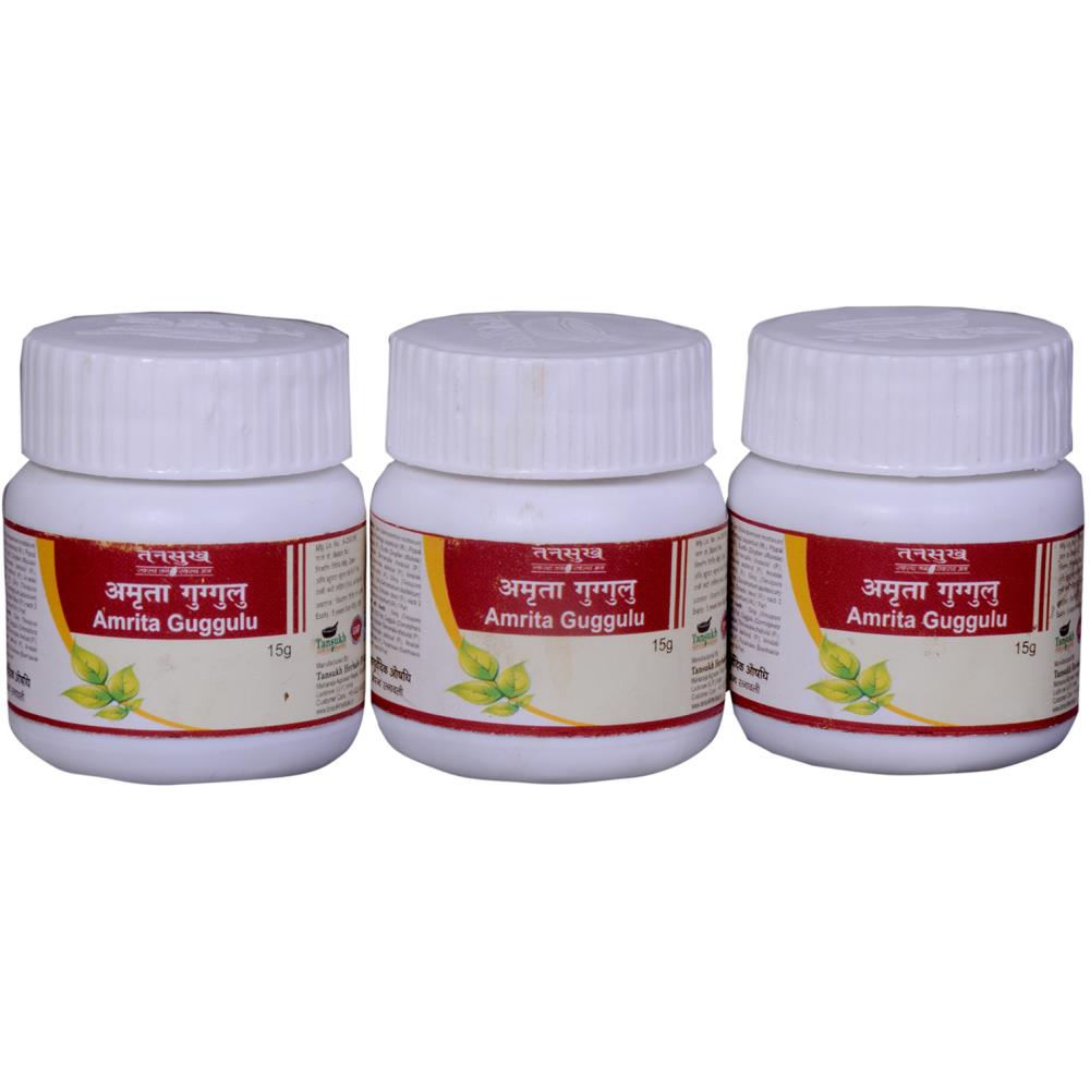Tansukh Amrita Guggulu 15g, Pack of 3