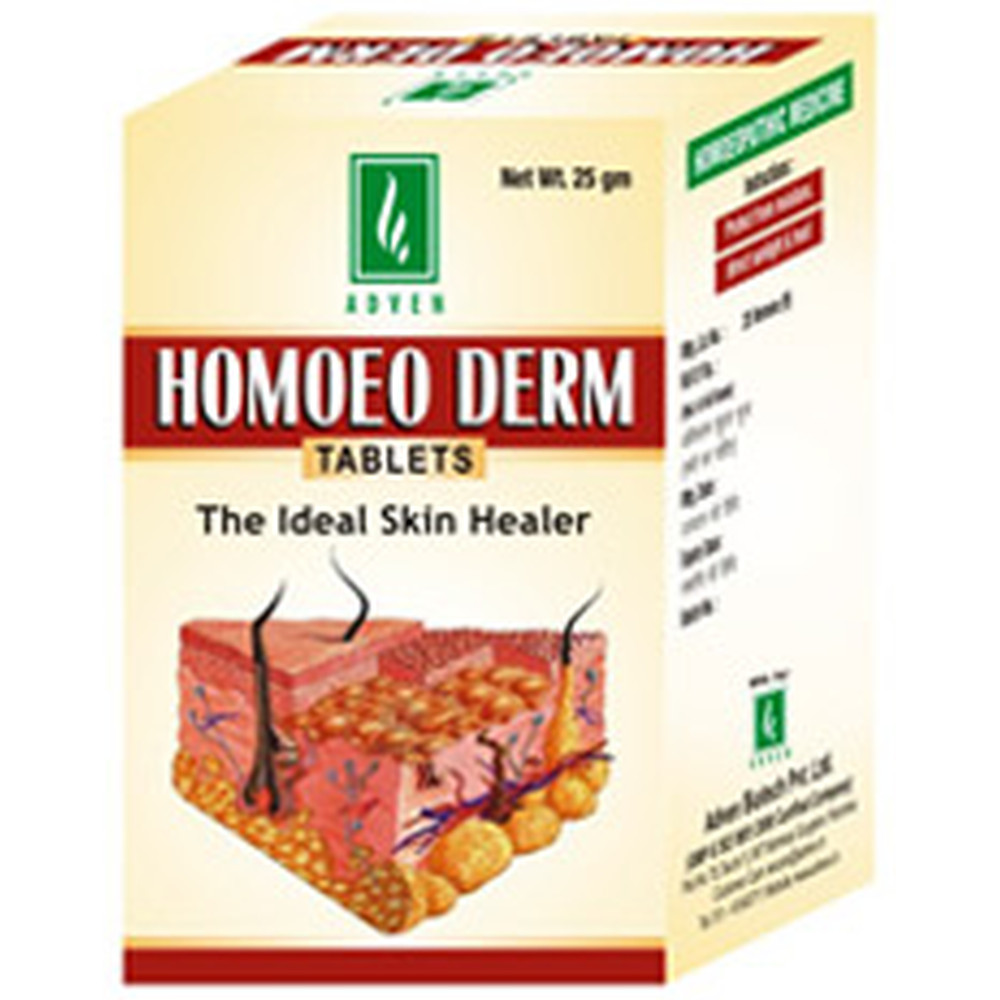 Adven Homoeo Derm Tablet 25g