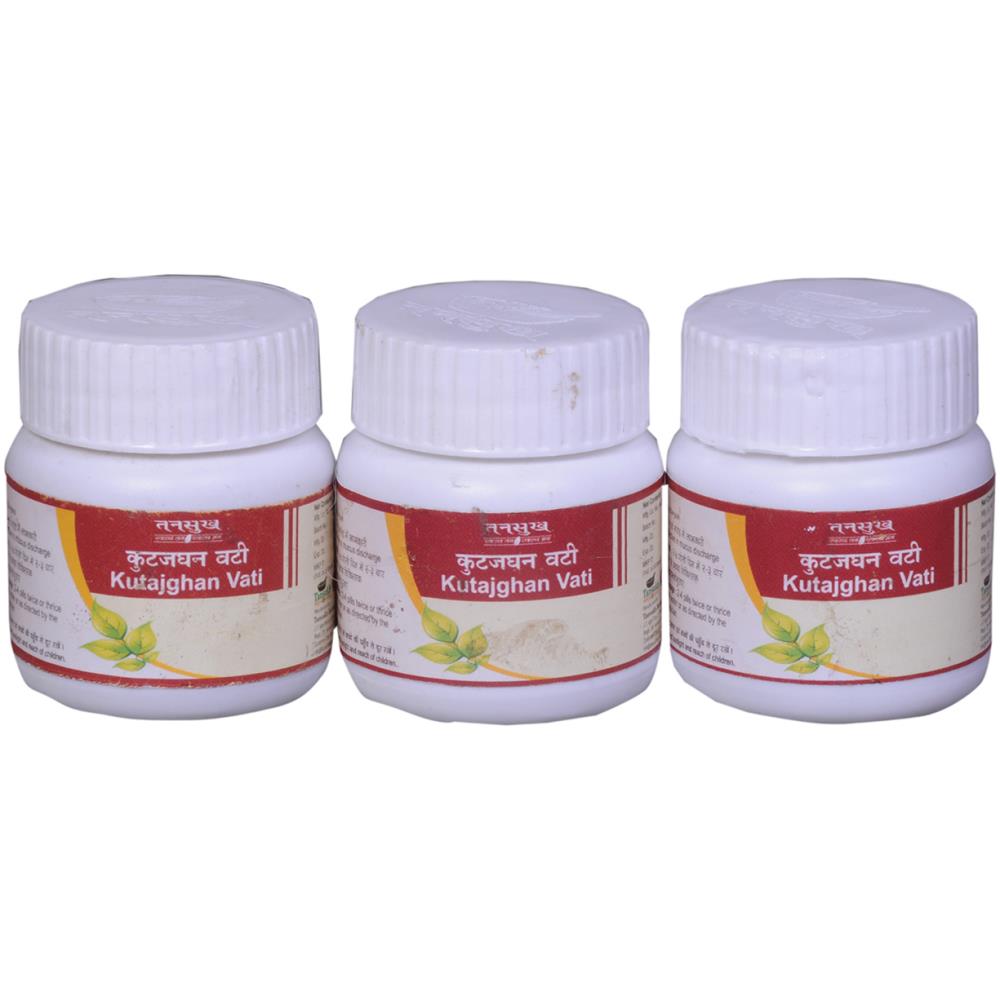Tansukh Kutajghan Vati 10g, Pack of 3