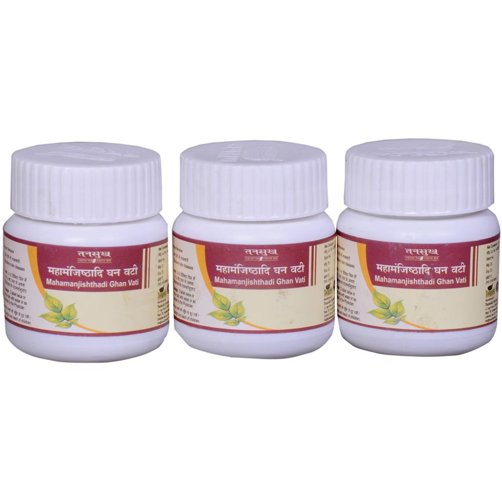 Tansukh Mahamanjisthadighan Vati 10g, Pack of 3