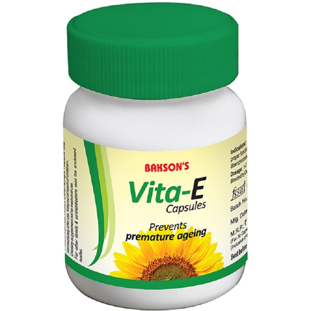 Bakson Vitamin E  30caps