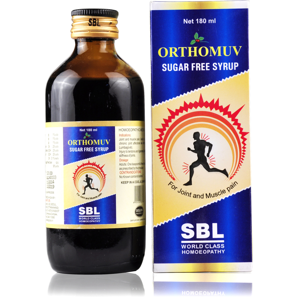 BUY SBL Orthomuv Syrup Sugar Free 180ml DISCOUNT 55% OFF CoD | Homeonherbs Orthomuv Syrup Sugar Free 180ml