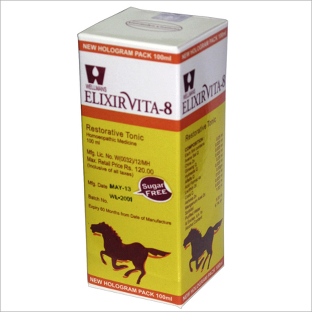 Dr. Wellmans Elixir Vita 8 Syrup 200ml Dr. Wellmans Elixir Vita 8 Syrup 200ml