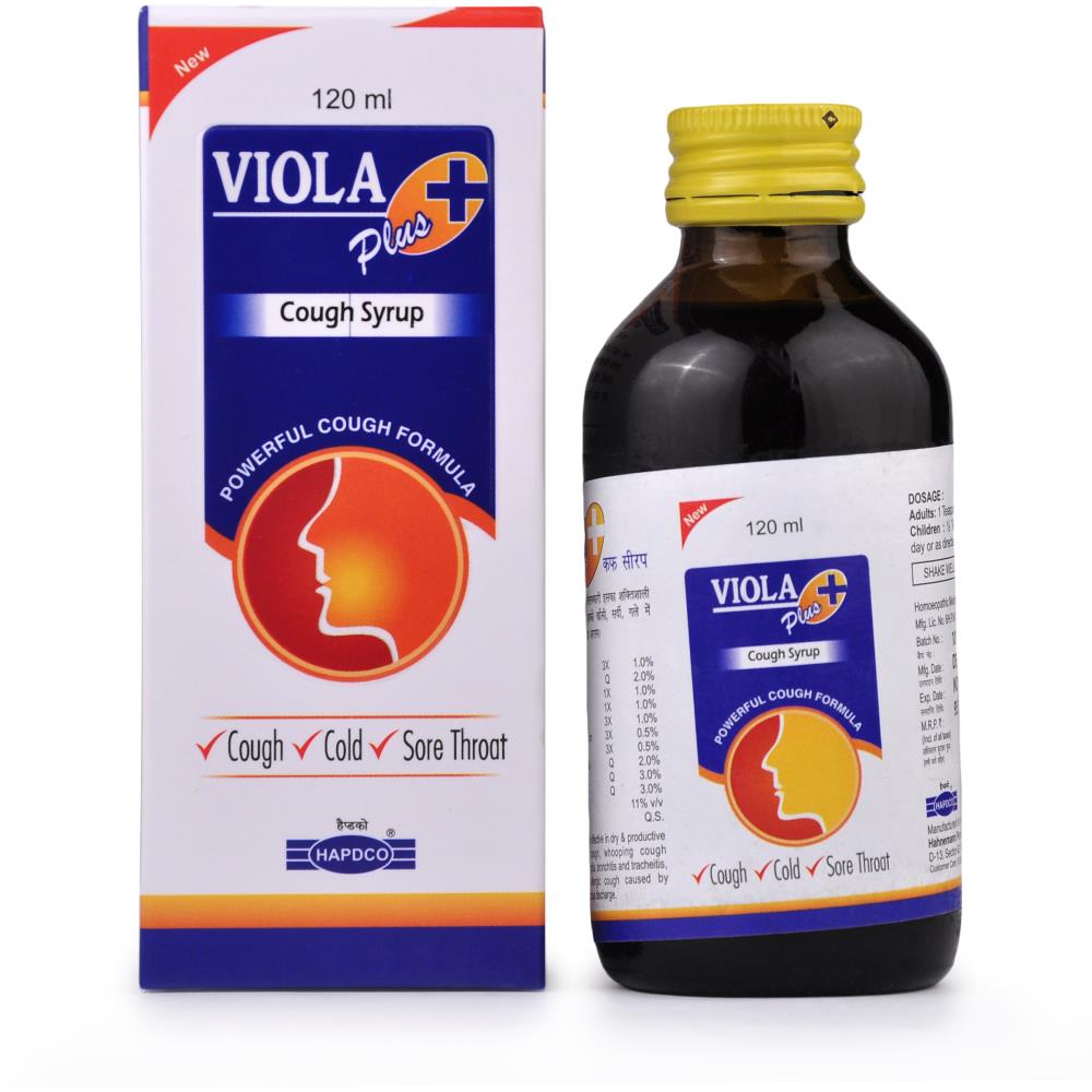 Hapdco Viola Plus Cough Syrup 120ml