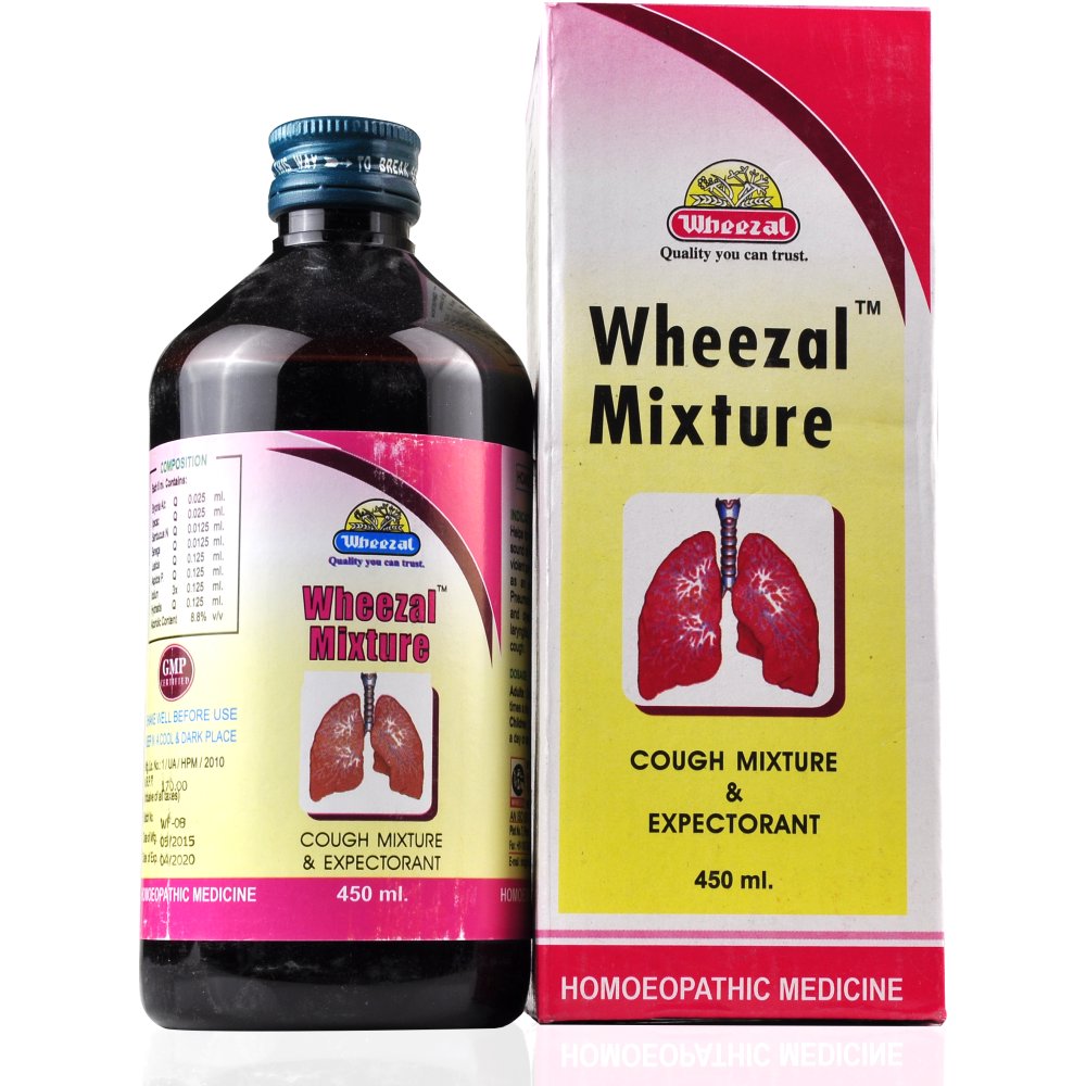 Wheezal Cough Mixture 450ml