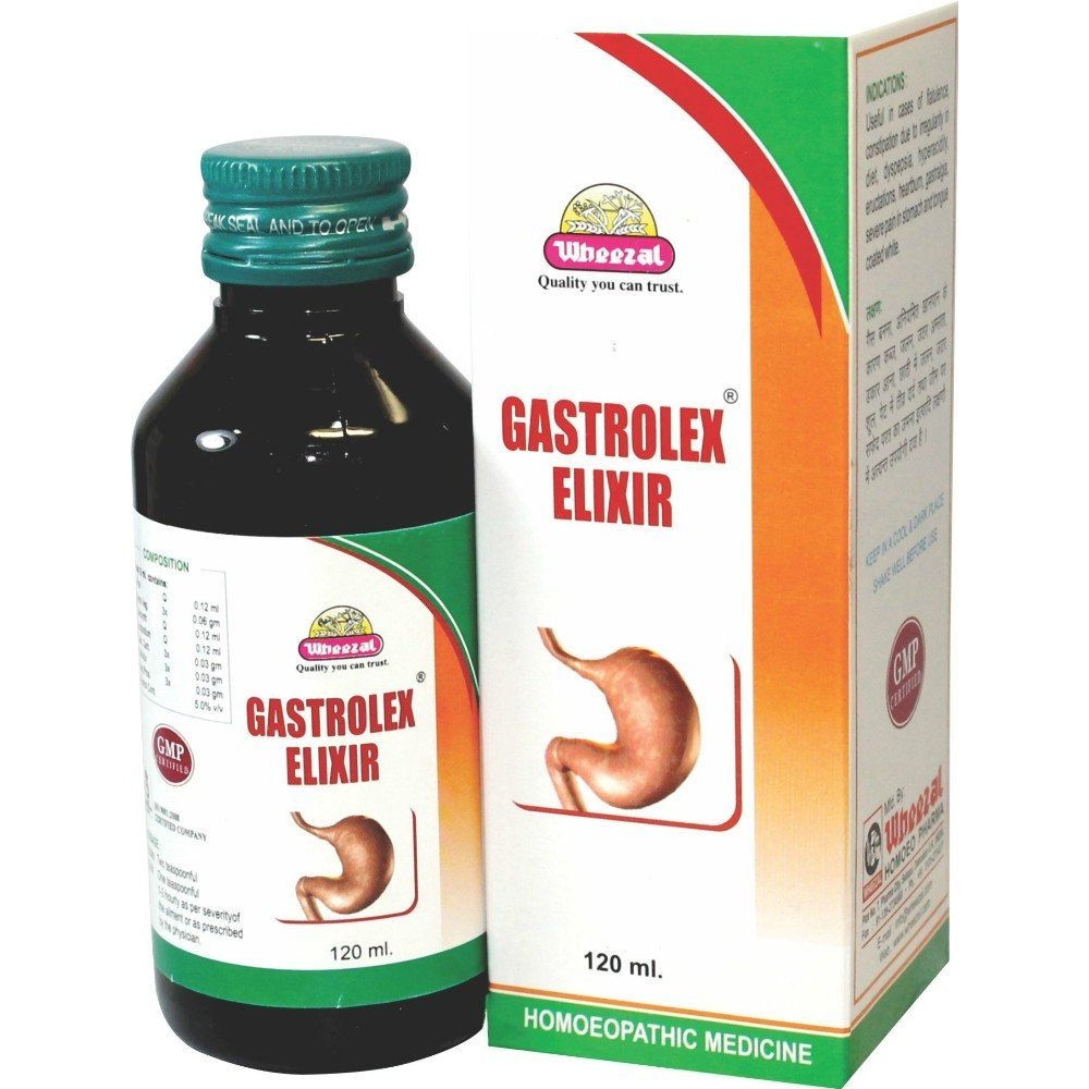 Wheezal Gastrolex Elixir Syrup 120ml