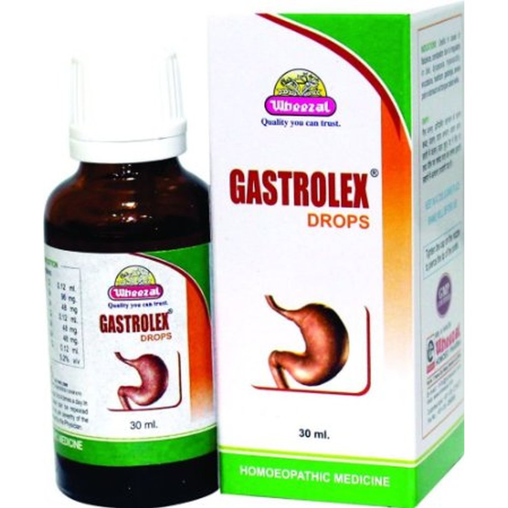 Wheezal Gastrolex Drops 30ml Wheezal Gastrolex Drops 30ml