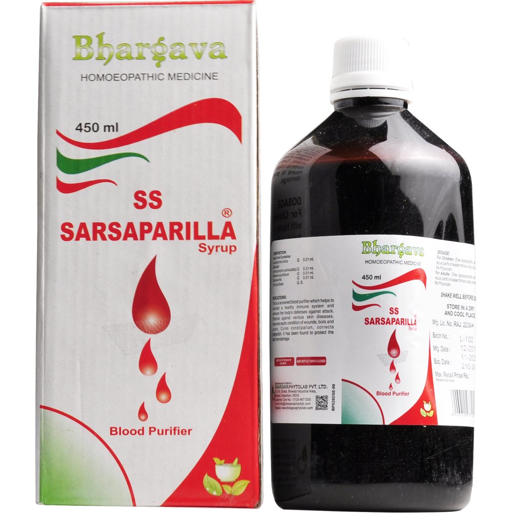Dr. Bhargava Sarsaparilla Syrup 450ml