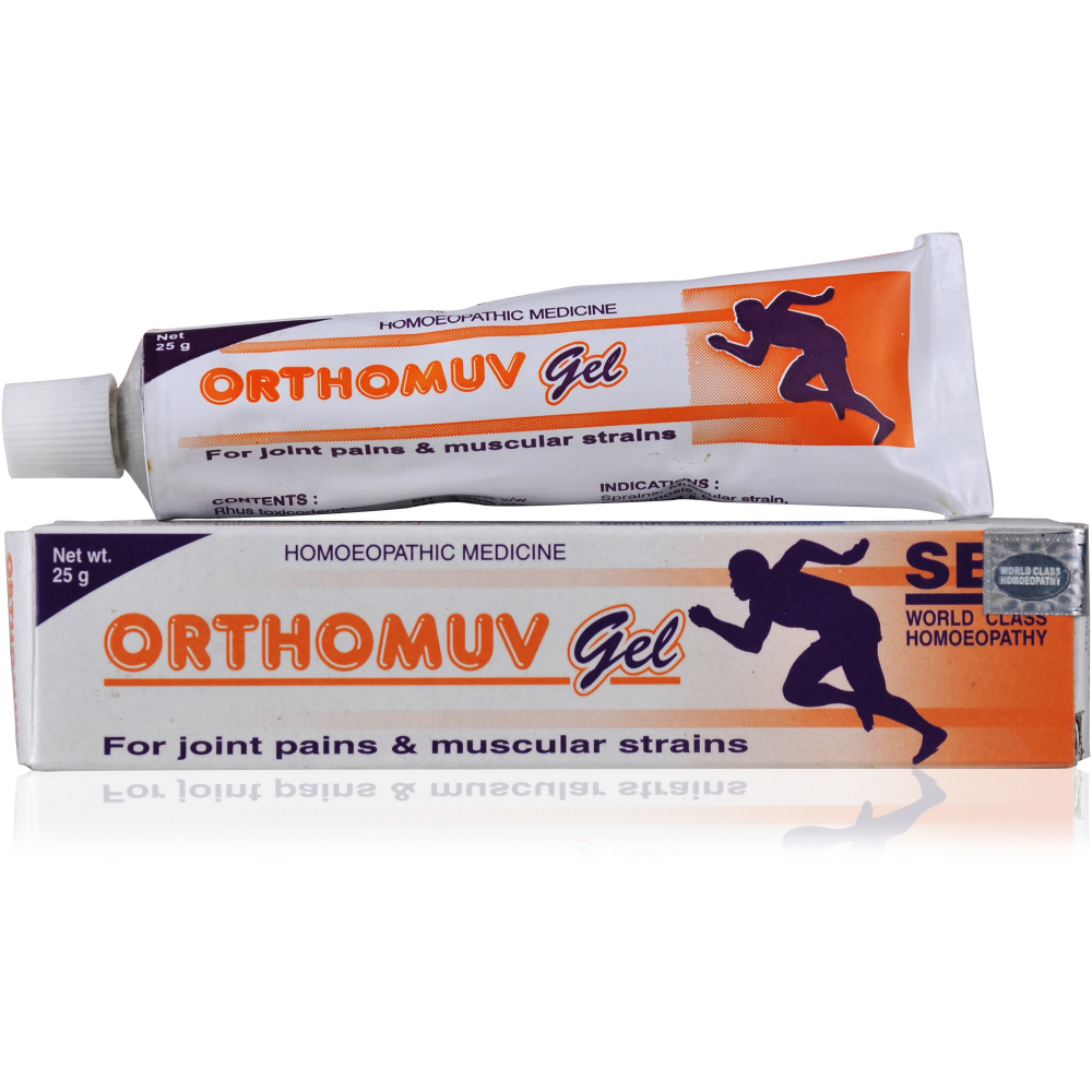 BUY SBL Orthomuv Gel 25g DISCOUNT 55% OFF COD | Homeonherbs SBL Orthomuv Gel
