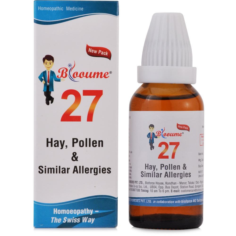 Bioforce Blooume 27 Hay,Pollen & Similar Allergies Drops 30ml