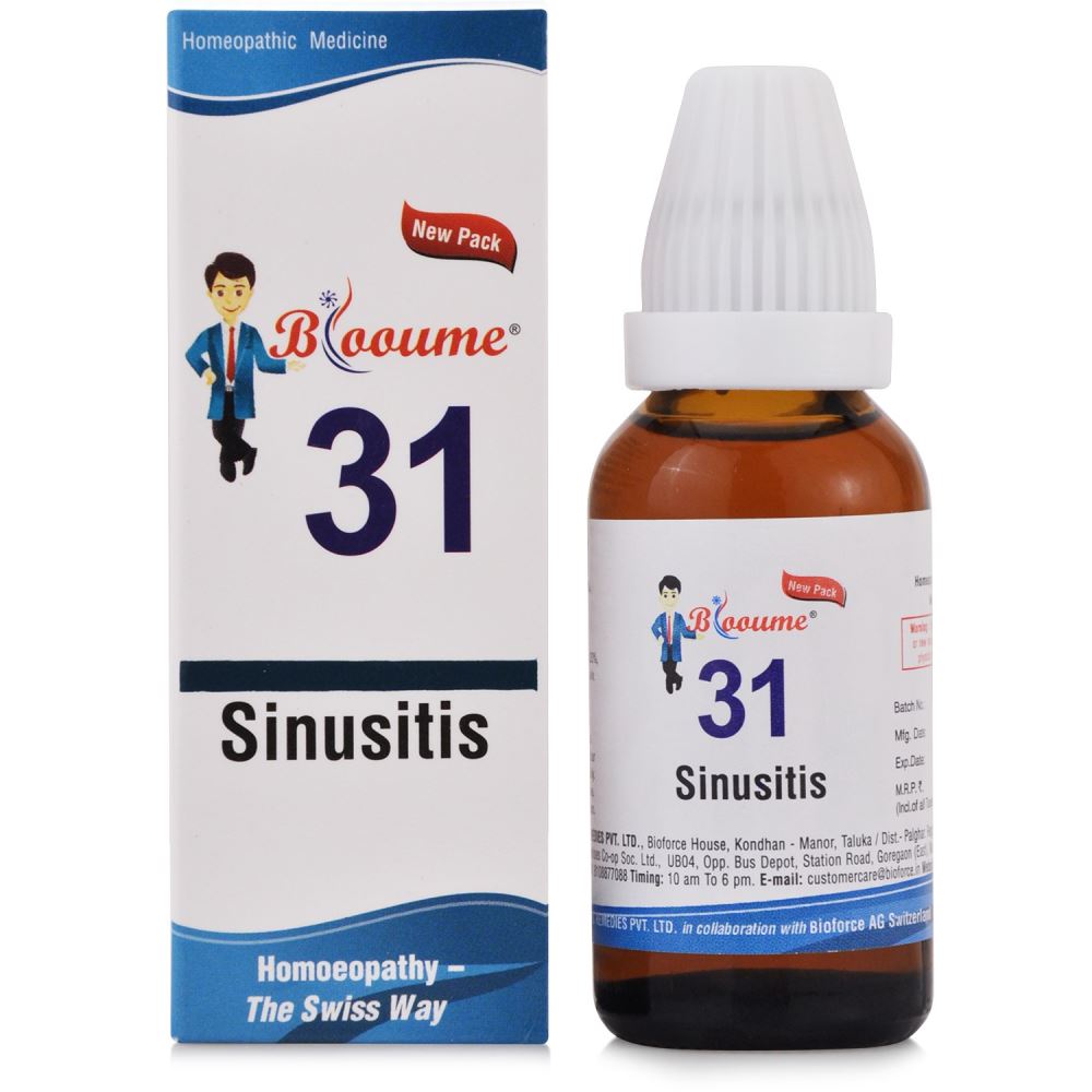 Bioforce Blooume 31 Sinusitis Drops 30ml