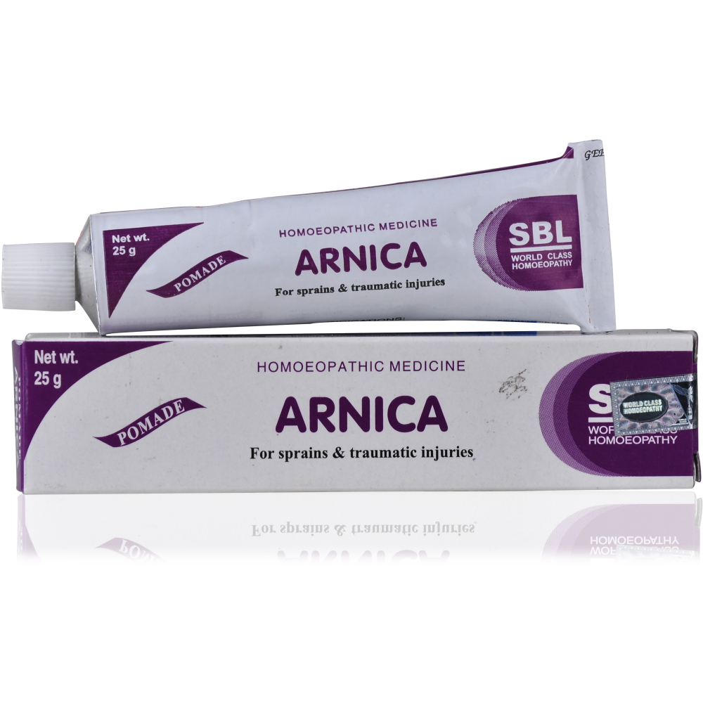 BUY SBL Arnica Ointment 25g DISCOUNT 55% OFF CoD | Homeonherbs SBL Arnica Ointment 25g