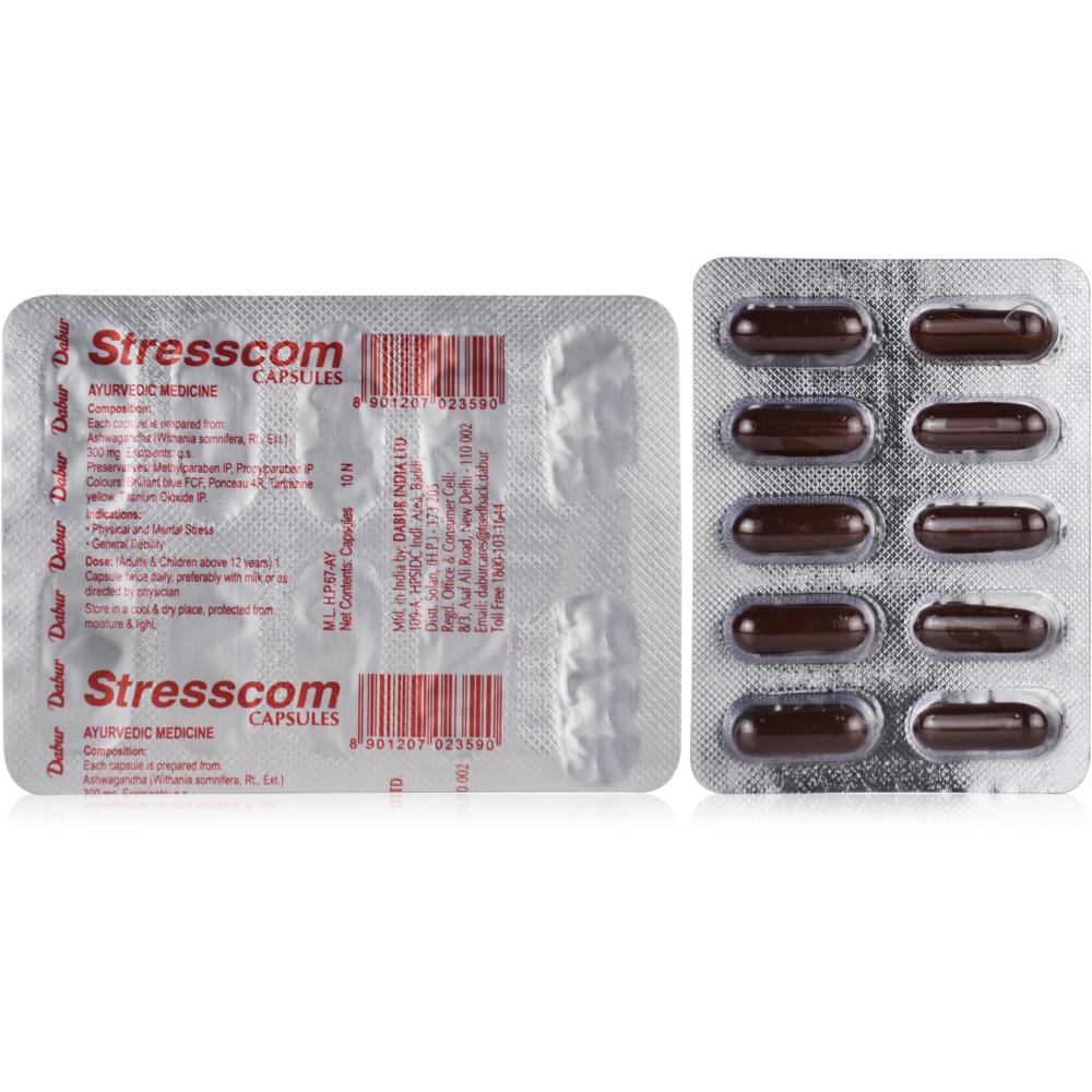 Dabur Stresscom Capsules 10caps