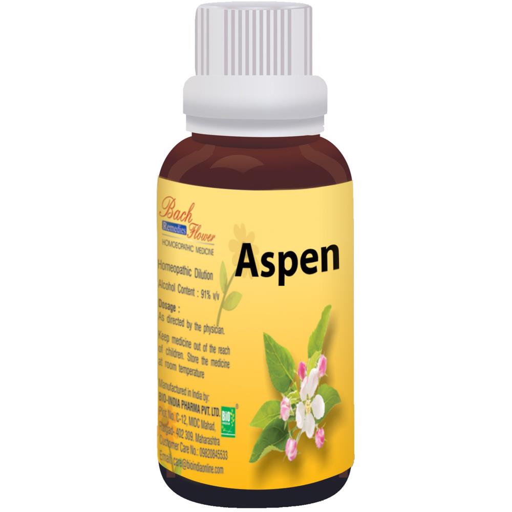 Bio India Bach Flower Aspen  100ml