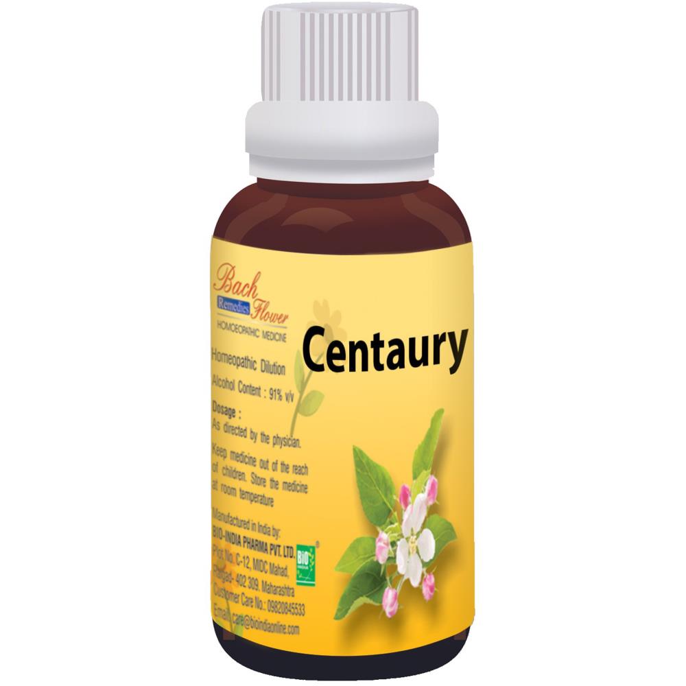 Bio India Bach Flower Centaury 30ml Bio India Bach Flower Centaury 30ml