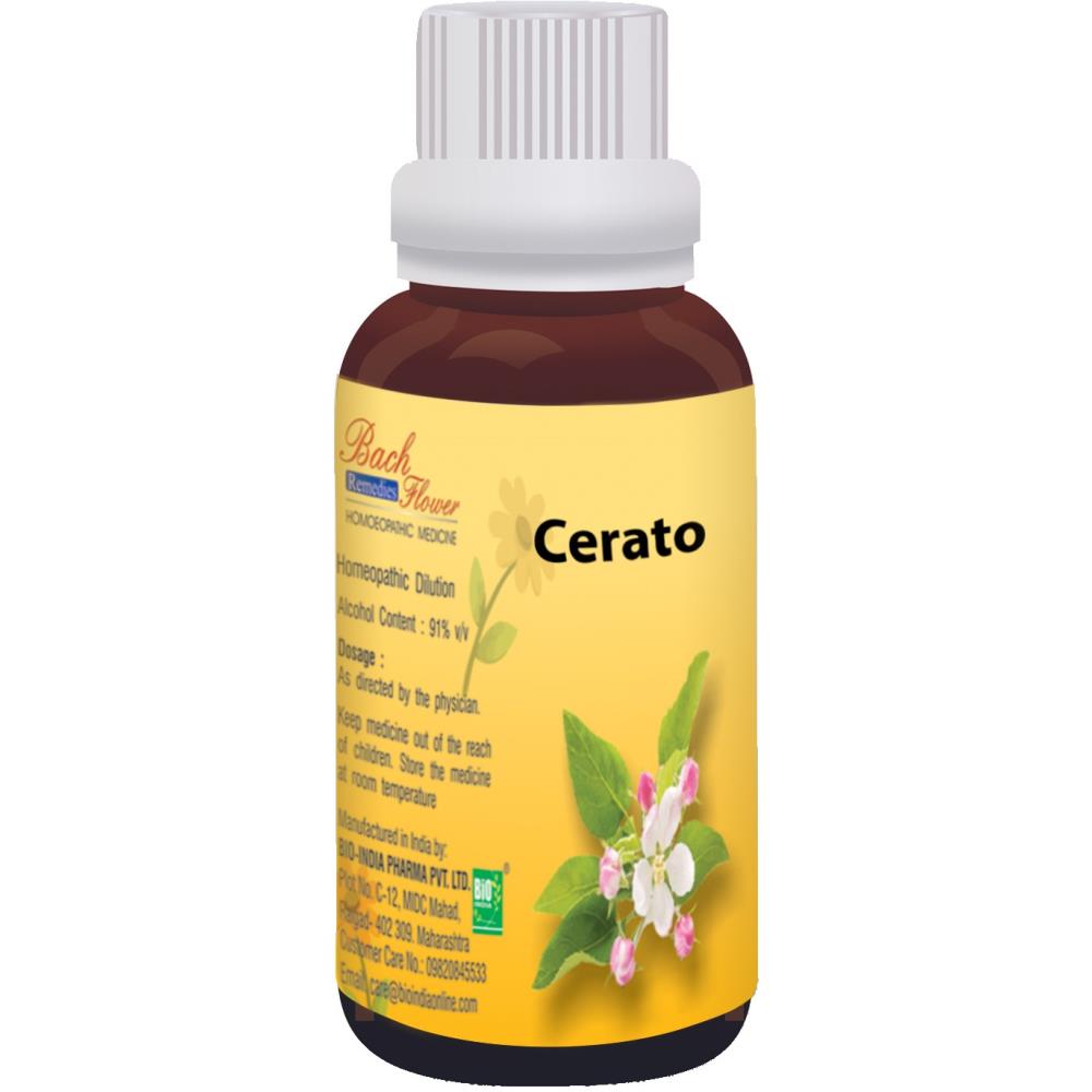 Bio India Bach Flower Cerato 30ml