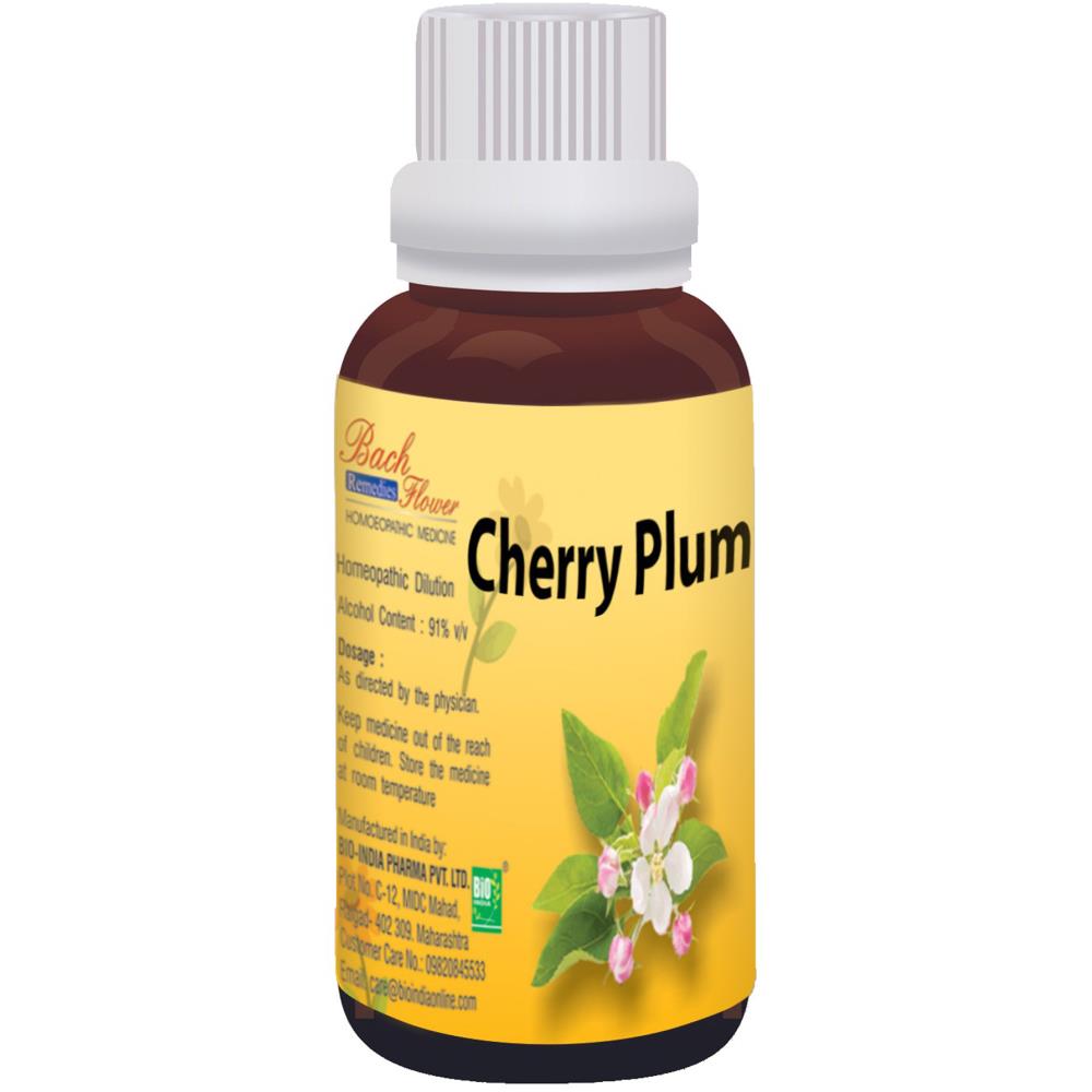 Bio India Bach Flower Cherry Plum 30ml