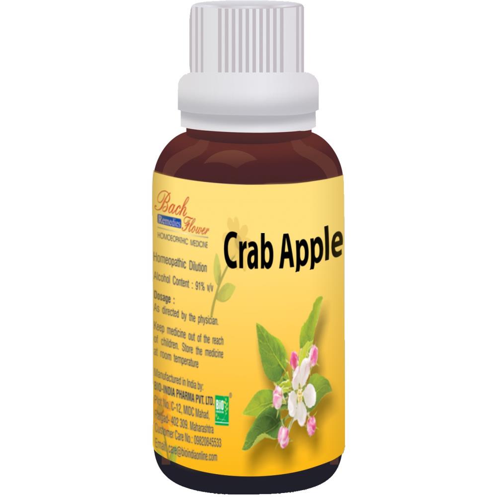 Bio India Bach Flower Crab Apple 30ml Bio India Bach Flower Crab Apple 30ml