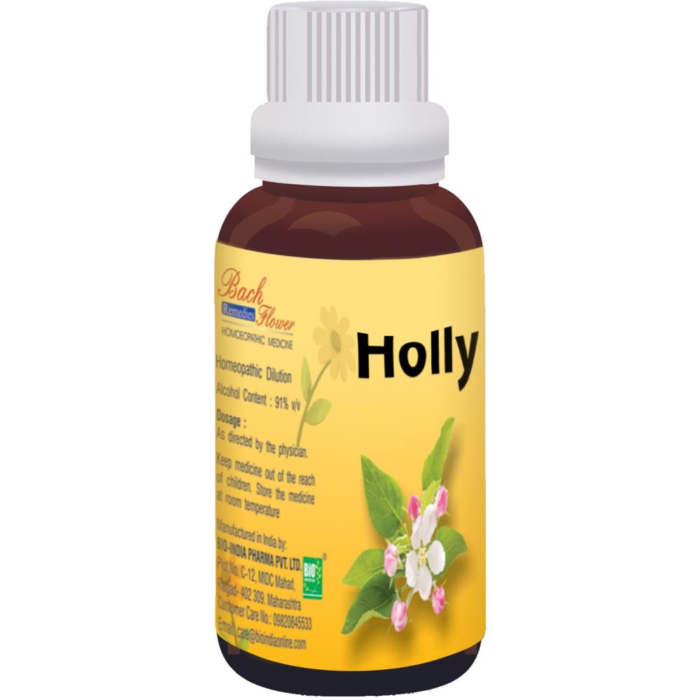 Bio India Bach Flower Holly 100ml Bio India Bach Flower Holly 100ml