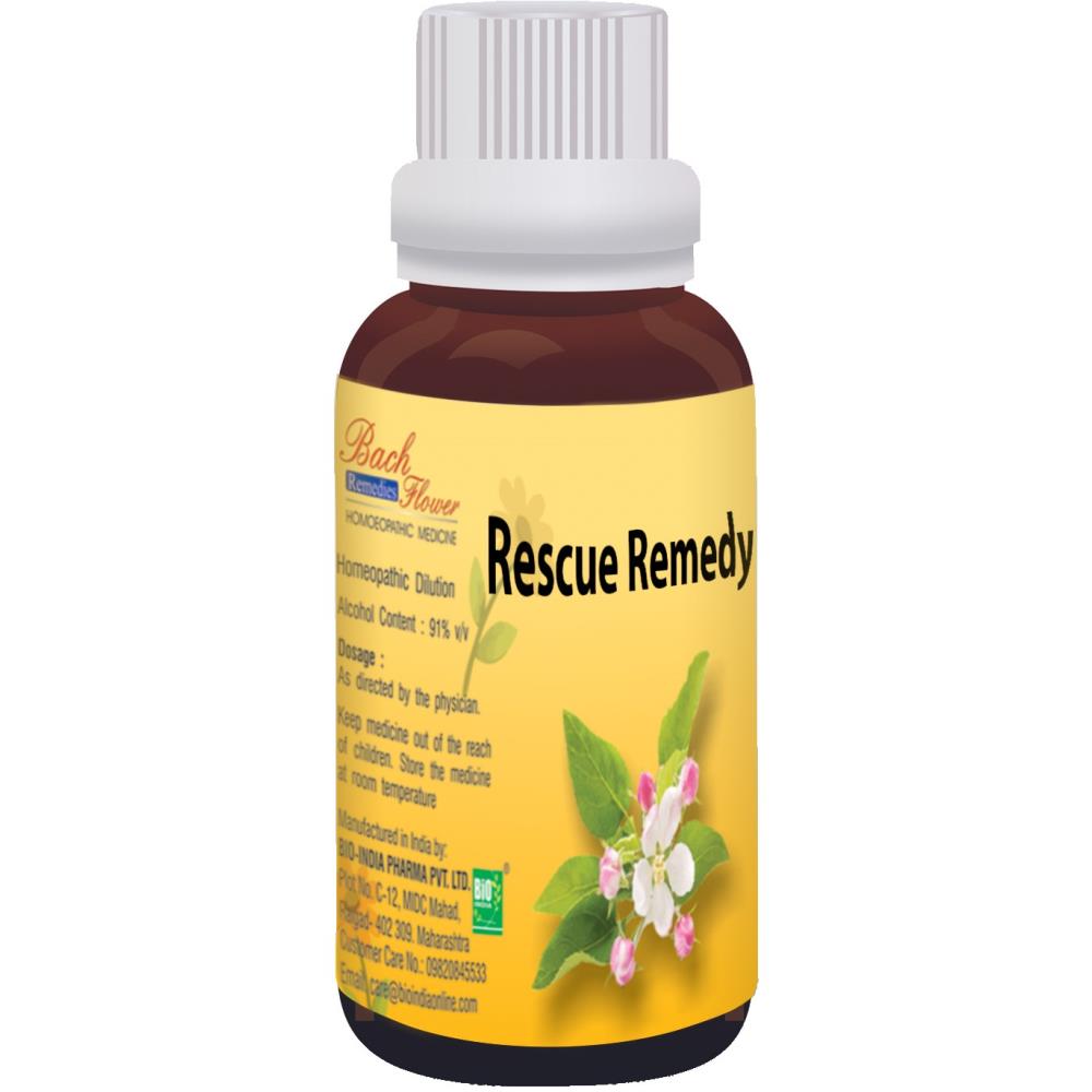 Bio India Bach Flower Rescue Remedy 30ml Bio India Bach Flower Rescue Remedy 30ml
