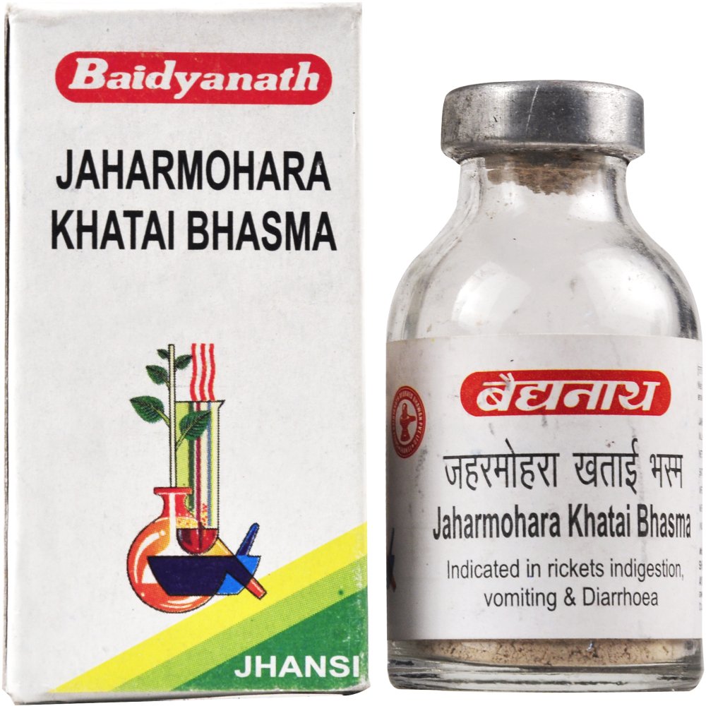 Baidyanath Jaharmohra Khatai Bhasma 10g